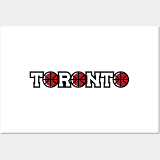 Toronto basketball city Posters and Art